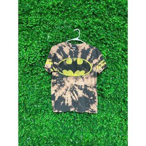 Vintage Acid Wash Batman Logo T-shirt, Adult Mens Medium (Fits like Mens S/M)